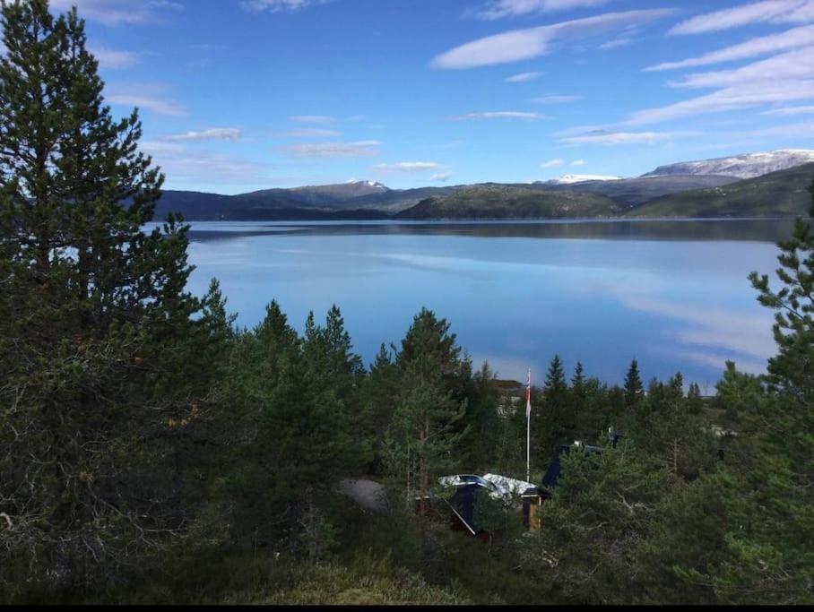 Cozy Cabin With A Great View Skamdal المظهر الخارجي الصورة