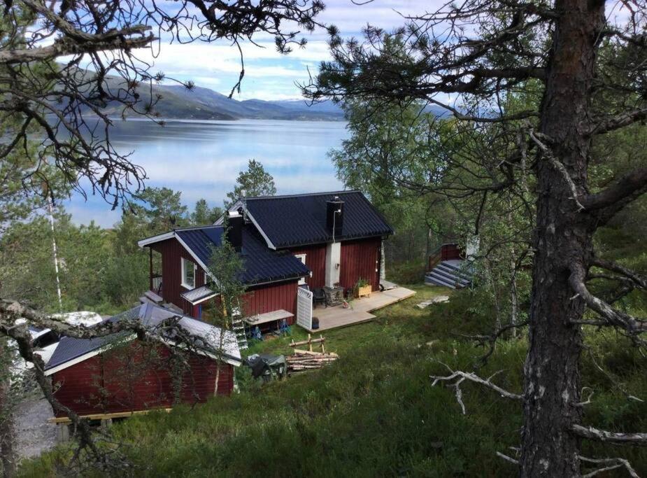 Cozy Cabin With A Great View Skamdal المظهر الخارجي الصورة